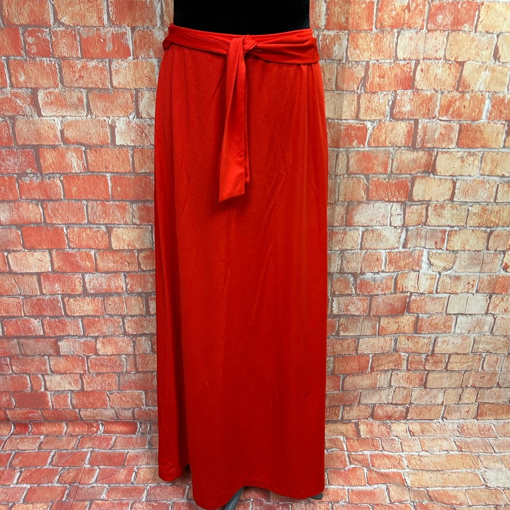 Fritzi‎ Vintage 70’s Red Maxi Skirt